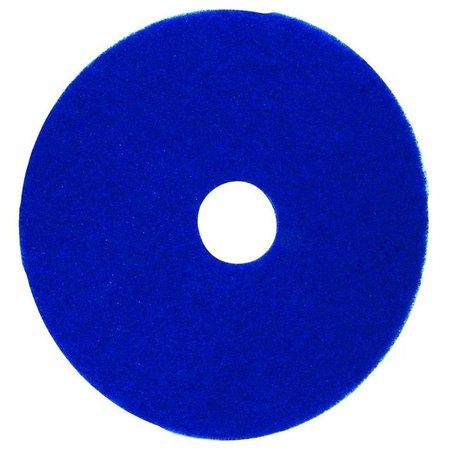 NORTH AMERICAN PAPER 420314 Cleaning Pad, 17 in Arbor, Blue 970459